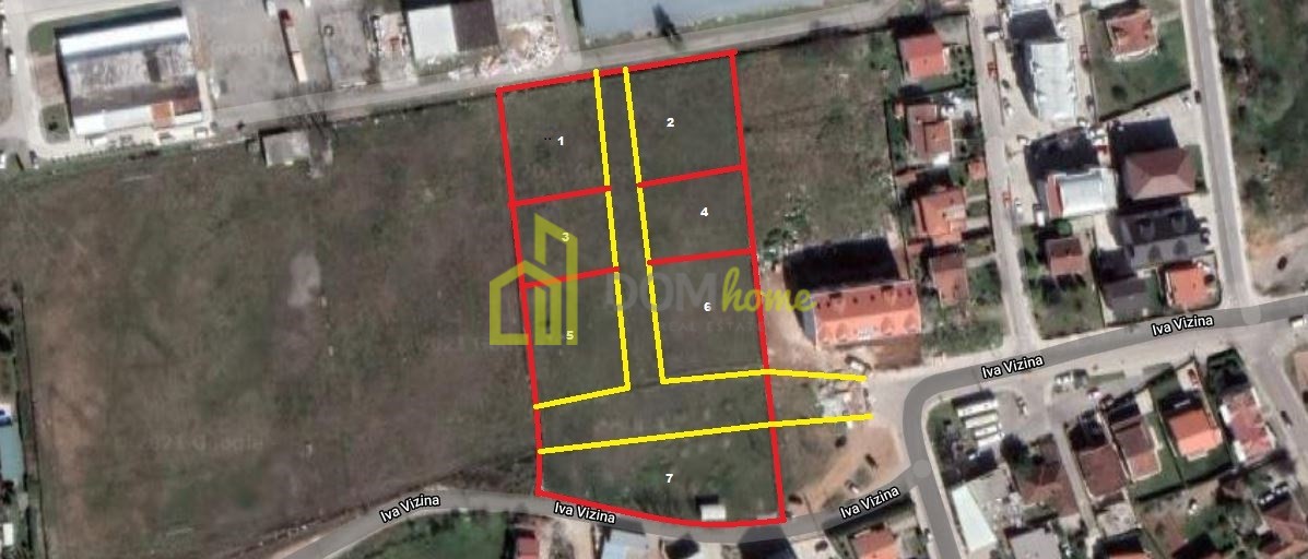 Plac 8348m2, Zabjelo